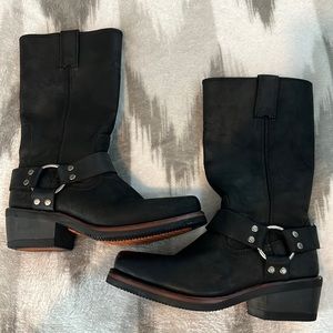 Harley-Davidson Black Moto/Harness Boots